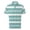 22-Mint Green, variant on Telankuip Mens Classic Polo Shirts Trendy Color Block Striped Casual Workout Tops Button up V-Neck Short Sleeve Muscle Fitted Comfortable Tee for Work and Outdoor Activities 22-Mint Green XL