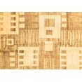 thumbnail image 1 of Ahgly Company Indoor Rectangle Abstract Brown Modern Area Rugs, 8' x 10', 1 of 4
