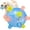 Blue, variant on Jump Activation Ball for Dogs, LED Flash Dog Toy, Jump Activation Ball for Dogs, Jump Activation Toys for Dogs, Bouncy Light Up Balls for Dogs