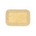thumbnail image 2 of Home Weavers Radiant Collection Bathroom Rug 100% Cotton Bathroom Rugs Set, Washable Rug, Thick Soft & Absorbent bath Rug, Kitchen Mat, Bath Rug, Bath Floor Mat Non Slip, 17"x24" Rectangle, Yellow, 2 of 9