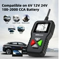 thumbnail image 3 of Digital Car Battery Tester Automotive Cranking Charging Test Analyzer Tool, 3 of 8