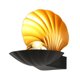 thumbnail image 5 of unbranded De Pared Exterior En Negro Con Shell Para Ambientes Interiores Y, 5 of 8