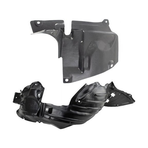 Fender Liner Set 2 Piece - Compatible with 2014 - 2018 Mazda 3 2015 2016 2017