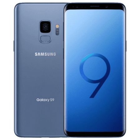 Used Samsung Galaxy S9 - 64GB - Coral Blue - Fully Unlocked - Android Smartphone - Grade B (LCD Shadow)