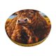 thumbnail image 1 of Balery Cloud Sky Sunflower Cow Fundas de asiento para taburete de bar redondo de tela de terciopelo ajustables que protegen de arañazos y manchas para sillas de 14 a 17 pulgadas.-14 inch, 1 of 7
