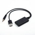 thumbnail image 2 of Cable adapter 3.5mm plug USB plug suitable for E90 E91 E92 E93 12V 1PC AUX automatic suitable for BMW -, 2 of 4
