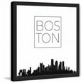 thumbnail image 2 of "Boston Skyline" Framed Painting Print, 2 of 6