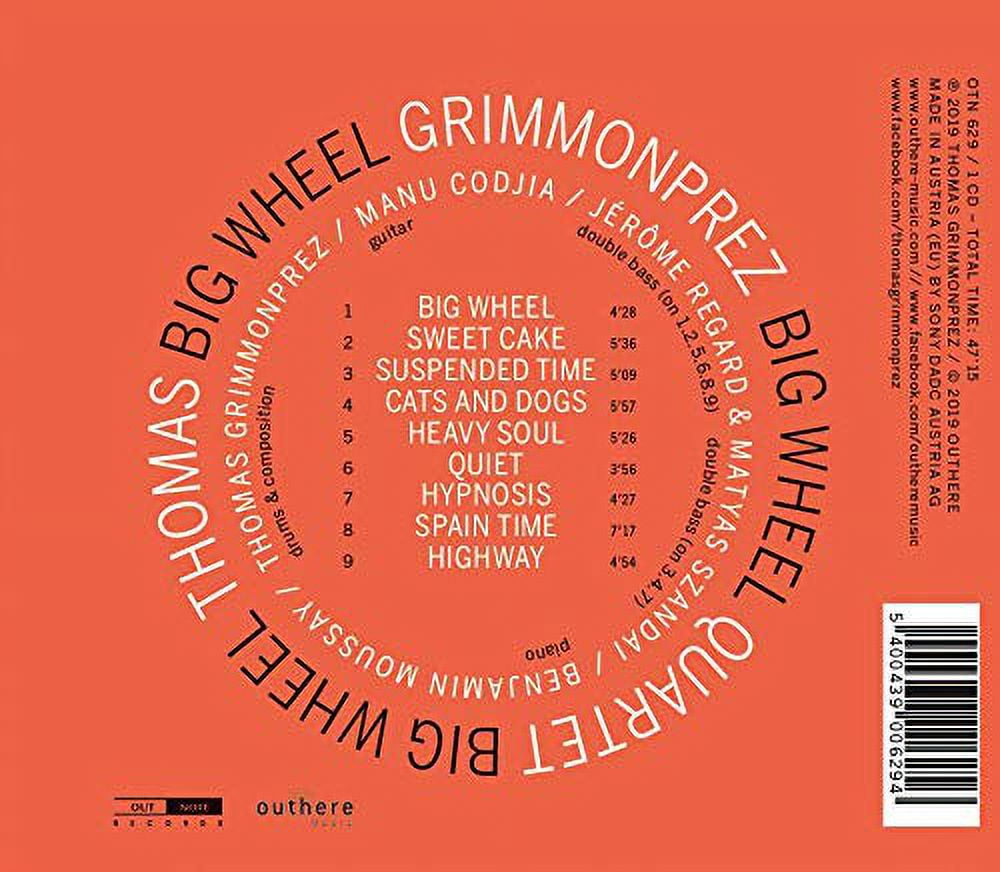 Grimmonprez - Big Wheel - Music & Performance - CD