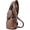 Light Brown, variant on Men's Sling Bag Small Chest Crossbody Shoulder Bag with USB Charging Port,Dark Brown