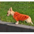 thumbnail image 4 of Ropa para mascotas, suéter para perros, vestidos para perros, suéter para cachorros, abrigo cálido para perros, perros pequeños, Chihuahua, cachorro, caniche de peluche (S, naranja) JFHHH pequeña, 4 of 5