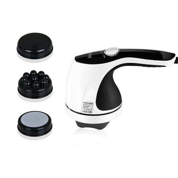 Ikeepi MultiFunction Vibration Handheld Massager, Come with 4 Kinds of Alternative Massage Heads