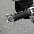 thumbnail image 2 of Unique Bargains Pair Universal 17mm Aluminum Alloy Hand Grips Handlebar End Caps Plug Bar End Replacement for Motorcycle, 2 of 7
