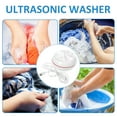thumbnail image 2 of Portable Washing Machine Travel Clothes Washer USB Charging Washing Machine, 2 of 6