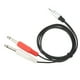 thumbnail image 3 of Cable de sonido divisor Y resistente al enchufe 33 pies flexible de 35 mm a doble cable de 635 mm para micrófono y altavoz Fugacal Otros, 3 of 8