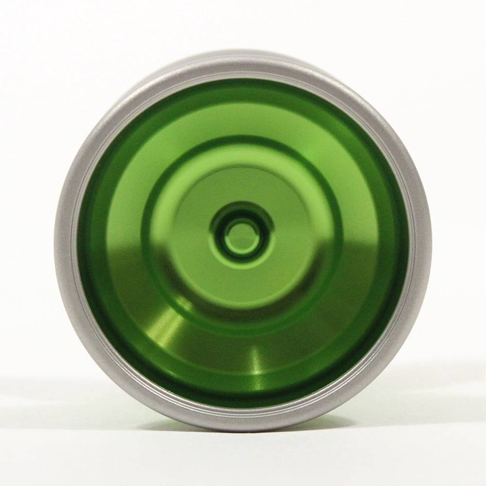 Turning Point MGB Yo-Yo - Bi-Metal - Hiroyasu Ishihara Signature YoYo (Green with Blasted Silver Rims)