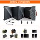 thumbnail image 1 of Solar 100W 18 V Panel Solar Plegable Portátil Cargador Solar Cargador Solar Emergencia para acampar Al Aire Libre ViaJes, 1 of 7