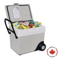 thumbnail image 1 of Koolatron 12V Kargo Electric Cooler/Warmer with Built-in Handle and Wheels (33 Quarts/31 Liters), Portable Travel Storage, 1 of 6