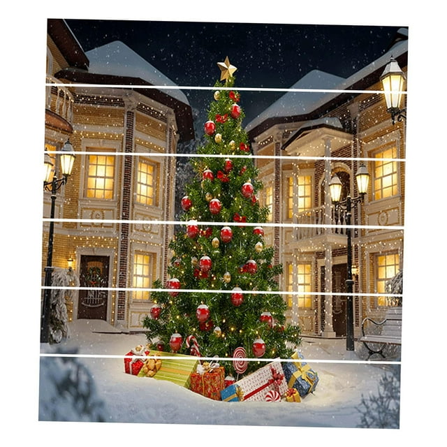 6 pegatinas para escaleras de de Navidad, pegatinas para escaleras, murales de pared, papel tapiz, cubierta de escalera, calcomanía para adornos