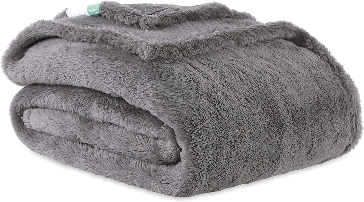 Berkshire Blanket & Home Co ExtraFluffy Throw 55 x 70 Throw Space Grey