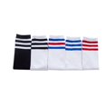 thumbnail image 6 of Eleanos Girls Cotton Striped Long Socks Children Casual Sports Knee High Stockings, 6 of 7