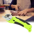 thumbnail image 3 of 240RPM Electric Scissors - Cordless Rechargeable Fabric Cutter for Carpet, Sponge, Light Green, 3 of 7