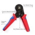 thumbnail image 5 of Crimping Tool Set Crimp Wire Plier 1200-Piece Wire Ferrule Terminals Kit, 5 of 10