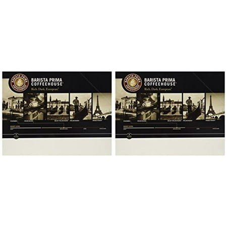 Barista Prima Coffeehouse Coffee, Keurig K-Cups, Italian Roast, Dark Roast, 48 Count