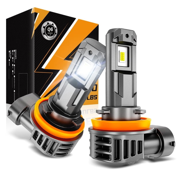 Luces Antiniebla Auxbeam 2025 H11 H8 H9 6500K Blanco 12000LM x2