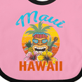 thumbnail image 4 of Inktastic Maui Hawaii Vacation Tiki Boys or Girls Baby Bib, 4 of 4