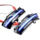thumbnail image 1 of Luz LED dinámica para espejo retrovisor lateral de coche Mondeo MK5 2014-2019, luz de señal de giro, luz intermitente azul y negra, 1 of 5