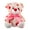 Pink, variant on Small Heart Polka Dot Bear Plush, Red, 8", Valentine's Day by Way To Celebrate