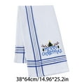 thumbnail image 4 of Cheapark Christmas Embroidered Towels - Waffle Weave Dish Towels For Restaurant & Kitchen, Festive Christmas Decorative Towels For Home, 4 of 6
