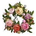 thumbnail image 1 of 20 in. Mixed Peony & Berry Wreath, 1 of 1