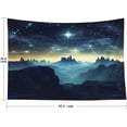 thumbnail image 2 of Gojian Forest Tapestry Wall Hanging - Green Misty Pine Tree Nature Wall Art, Tapestries BoHo Decor for Living Room & Bedroom Spaces, 2 of 6