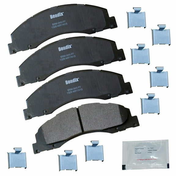 Disc Brake Pad Set Fits select: 2008-2019 FORD ECONOLINE