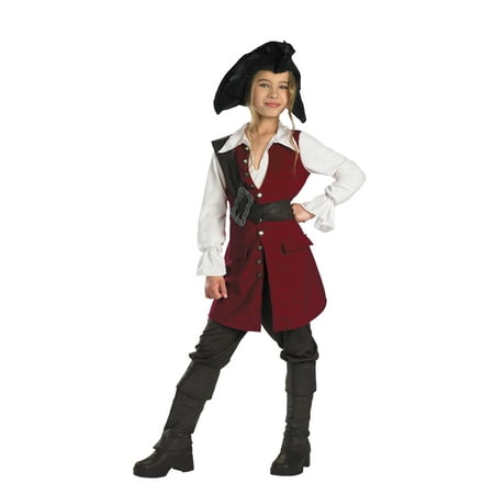 Girls Pirates of the Carribean Elizabeth Swann Deluxe