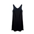 thumbnail image 4 of OSOLU Solid Color Women Elegant Casual Dress V-Neck A-Line Sleeveless Midi Dress With Satin Trim For Daily Wear Party Events Fashionable Sundress Dresses For Women 2025 Elegant Classy, 4 of 5