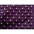 thumbnail image 4 of oneOone Cotton Poplin Fabric Geometric Flame Stitch Print Sewing Fabric BTY 56 Inch Wide, 4 of 4