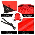 thumbnail image 3 of Mochila de cuerda al por mayor, bolsas de cuerda para gimnasio, saco cinch para mujeres y hombres, paquete de 60 en rojo, 3 of 7