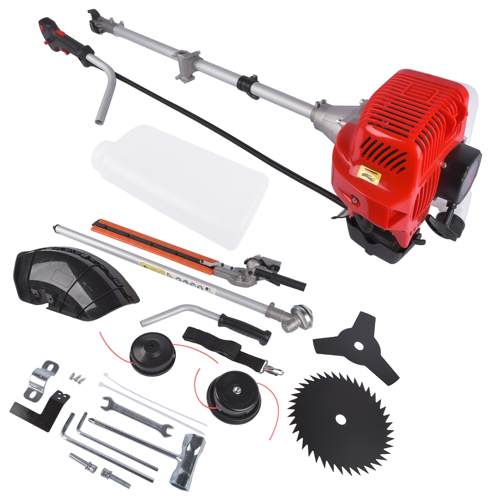 GELUOXI Gas-Weed-Wacker, 52CC Weed Eater Gas Powered, 2-Cycle Gas String Trimmers for Weeds and Grass