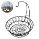 thumbnail image 2 of Cesta De Frutas Redonda Tazón De Frutas Multipropósito Soporte De Soporte Con Cable Organizador Colgador De Plátano Para Pan Merienda Frutas Verduras Almacenamiento De Exhibición Inevent HA013135-00, 2 of 7