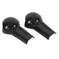 thumbnail image 3 of Gear Shifter Handle Trim, Gloss  Gear  Knob Cover 2 Pcs Carbon Fiber Stable Exquisite Craftsmanship Durable  For Car Adaptations, 3 of 8