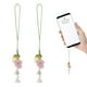 thumbnail image 3 of 2 piezas Correas de teléfono celular Flower Caqueta de llave adorna Teléfono Decoración de cordones para mujeres, 3 of 6