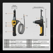 Autool SVB303 720P Endoscope Camera, 4-Way 360° Articulating Borescope W/ 6 LED Lights & 3.28ft Waterproof Elastic Metal Hose 1 Set