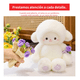 thumbnail image 3 of Peluche Cordero Con Rosa Regalos Para Niños Juguetes De Bebe Bebes 30cm Xtellar Rojo, 3 of 4