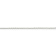 thumbnail image 2 of Primal Silver Sterling Silver 0.5mm Flat Link Cable Chain, 2 of 7