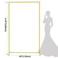 thumbnail image 2 of Marco robusto Wedding Arch Wokceer de metal dorado de 200 x 122 cm, 2 of 6