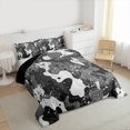 thumbnail image 3 of Homewish Camo Camouflage Bedding Comforter Set,Rustic Farmhouse Cabin Twin Comforter Sets,Gary Splash Ink Bedding Set For Boys Teens,Super Cozy Room Decor Reversible,2 Pieces, 3 of 8