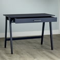 thumbnail image 3 of Rollins Modern Pinewood Desk with Drawer in Four Color Options, 3 of 3