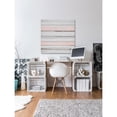 thumbnail image 4 of Marmont Hill Pink and Grey White Wood Wall Art, 4 of 5
